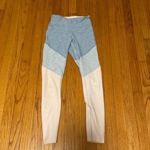 Cutest Outdoor Voices 7/8 Tri-Color Leggings